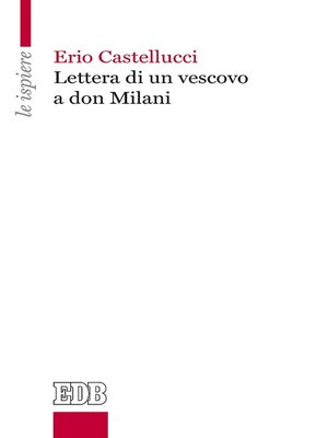 cover image of Lettera di un vescovo a don Milani